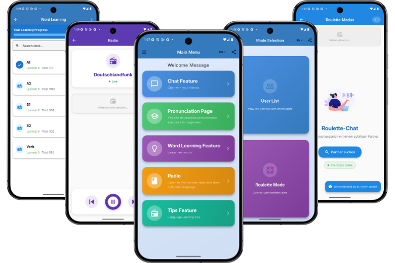 Deutsch sprechen App